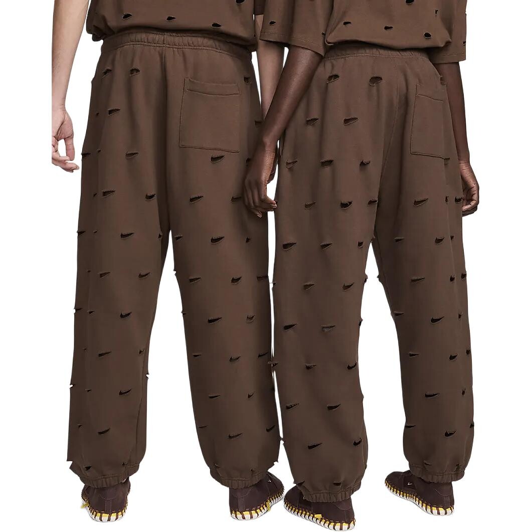 Jacquemus X Swoosh Knit Sweatpants Unisex Surprise Cocoa Color Nike, цвет Surprise cocoa color — фото 4