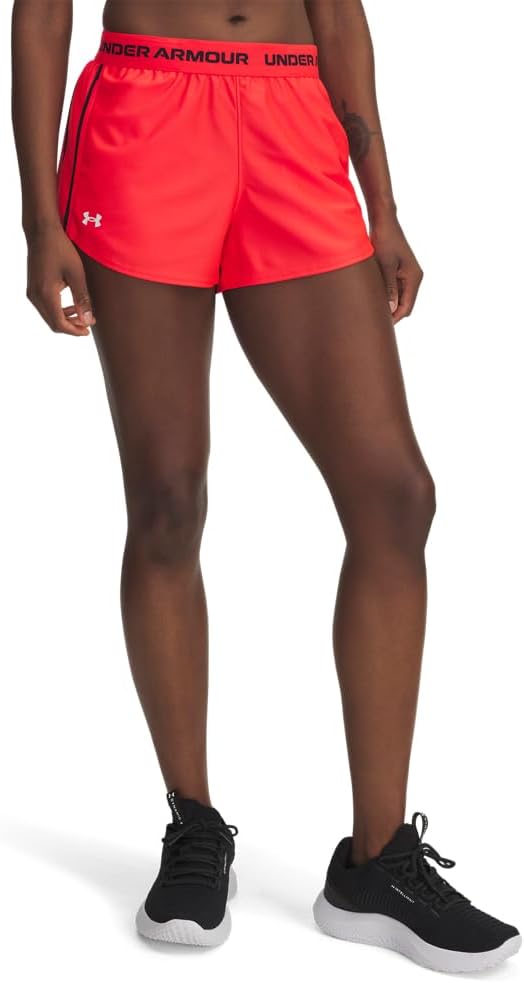 

Женские шорты Under Armour Tech Play Up, (713) Racer Red/Black