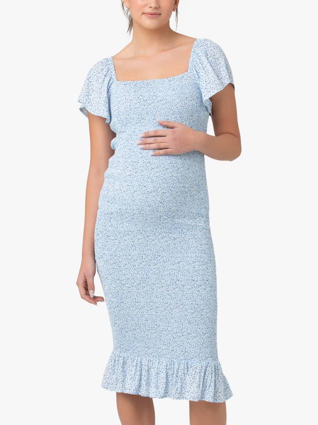 

Гофрированное платье для беременных selma Ripe, цвет Pale Blue