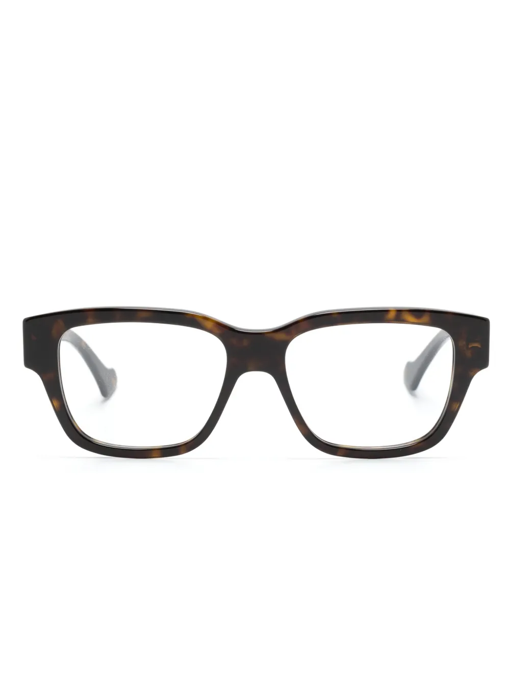 

Очки в прямоугольной оправе Gucci Eyewear, коричневый