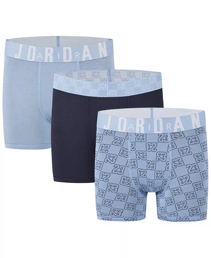 

Боксеры Big Boys 23 Monogram, 3 шт Jordan, синий