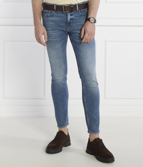 Джинсы Делано bc-c Slim fit Boss Orange, синий — фото 3