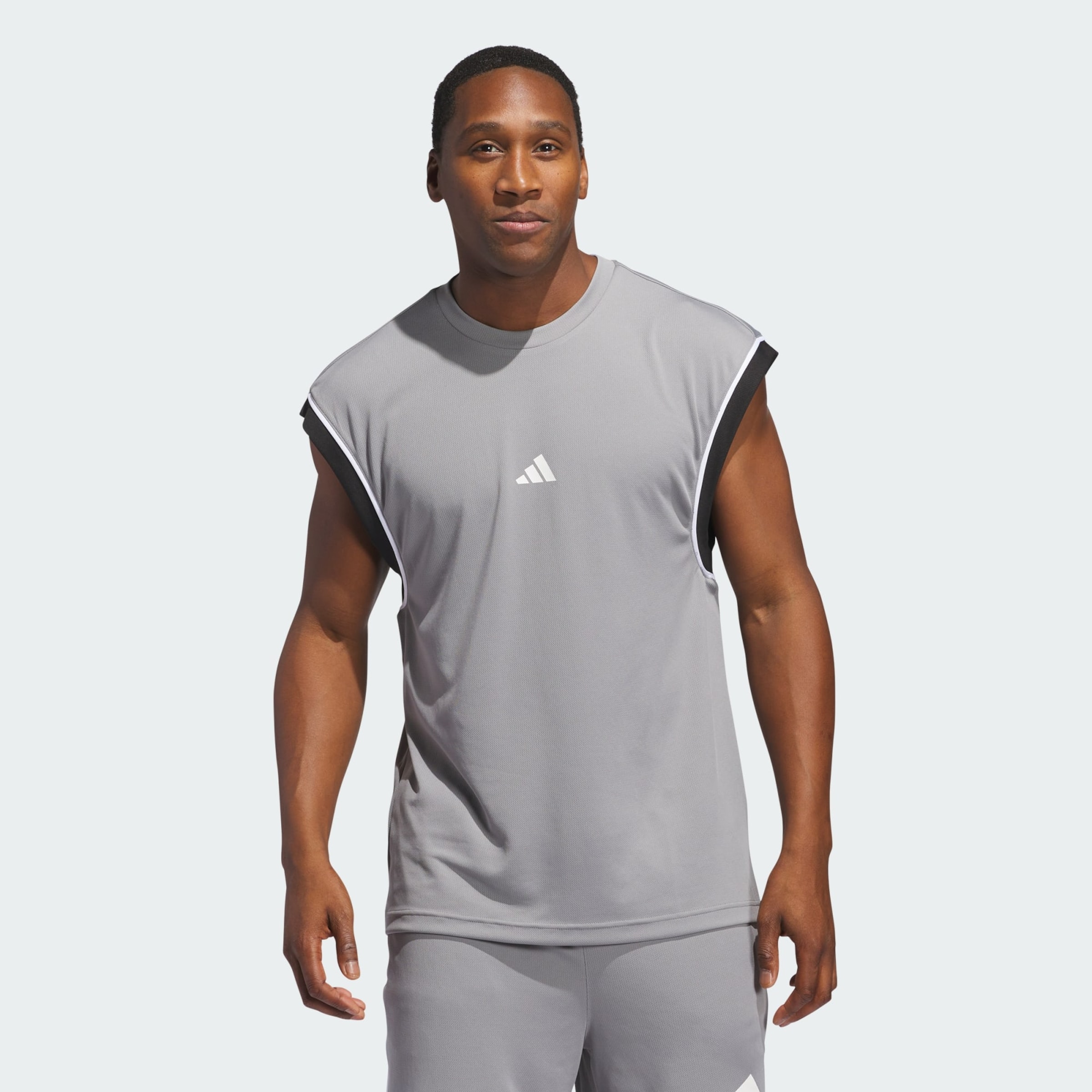 Adidas Performance Футболка 'All-World' для тренировок в сером цвете — фото 2