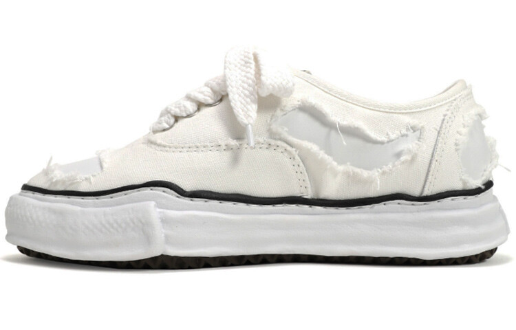 

Maison Baker OG Sole Canvas Low White Mihara Yasuhiro