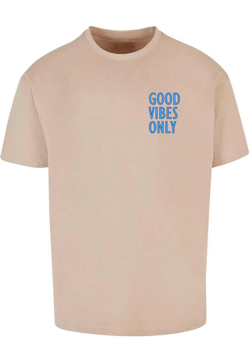 

Футболка Merchcode "Мужская футболка Merchcode Good Vibes Only Heavy Oversized ", цвет Wet Sand