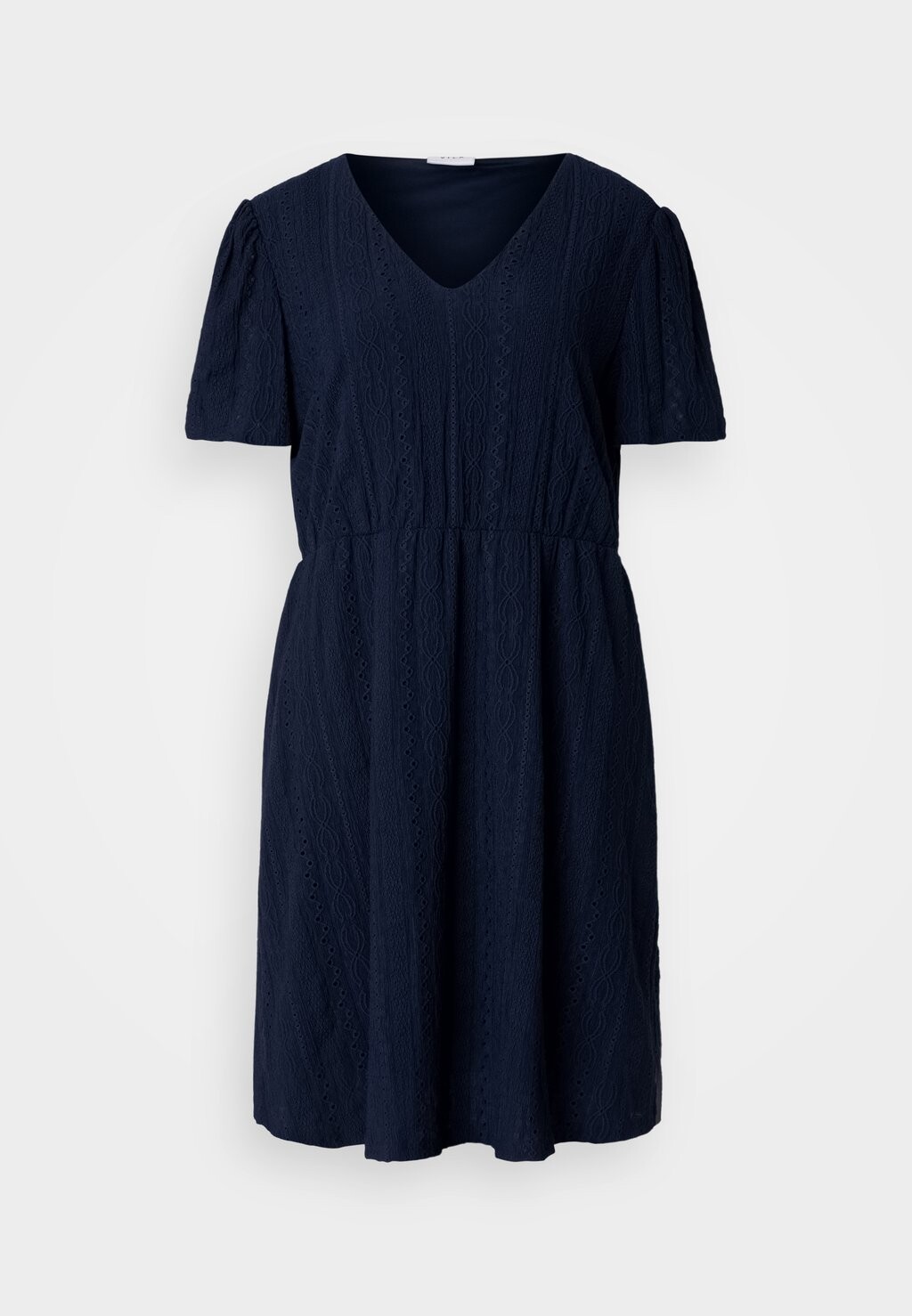 

Повседневное платье VILINDA V NECK SHORT DRESS VILA, темно-синий