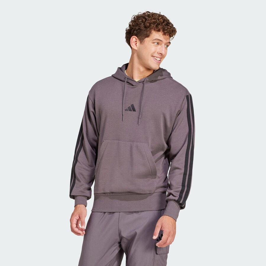 Спортивная толстовка ADIDAS SPORTSWEAR Essentials, темно-серый — фото 2