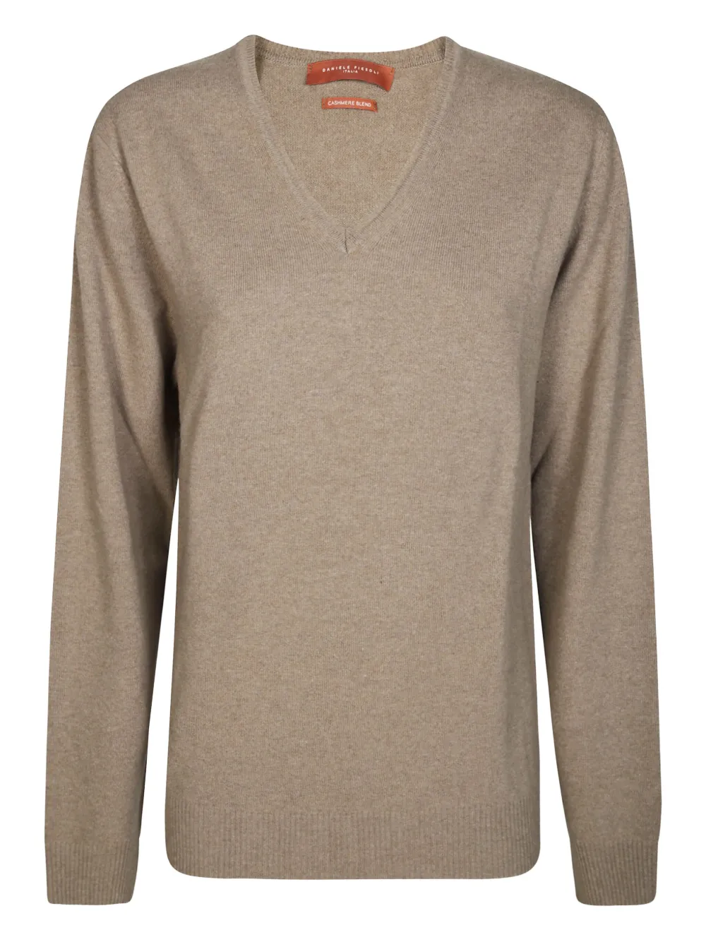 

Свитер с V-образным вырезом Daniele Fiesoli, нейтральный