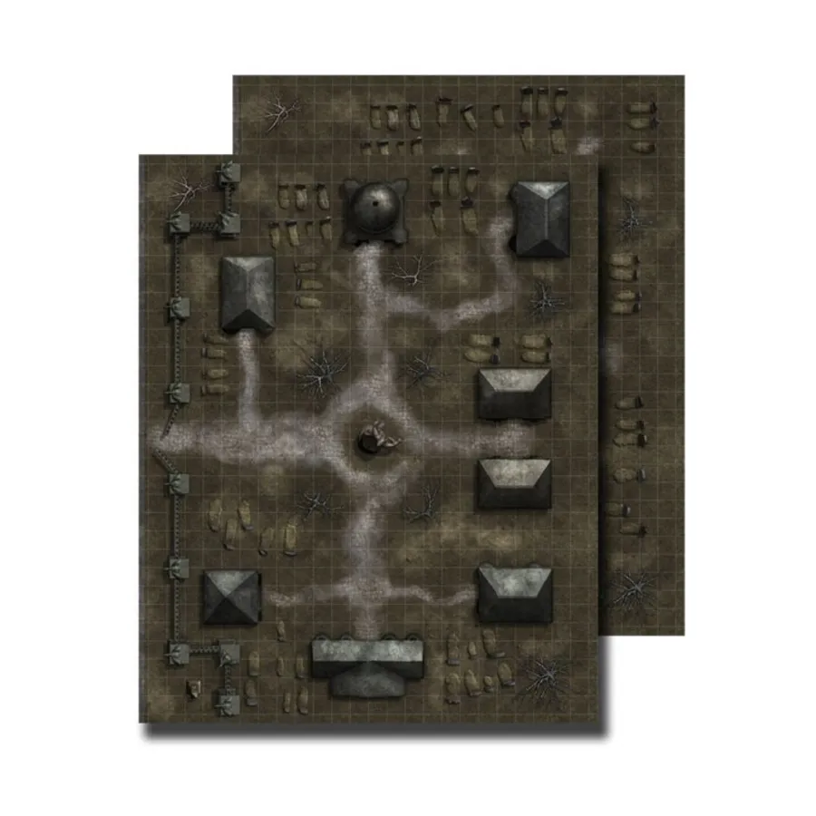 

Флип-мат - Некрополь, GameMastery - Flip-Mats - Assorted