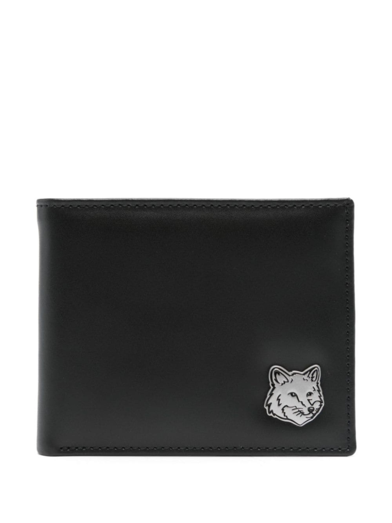 

Кошелек Maison Kitsuné Fox Head, черный