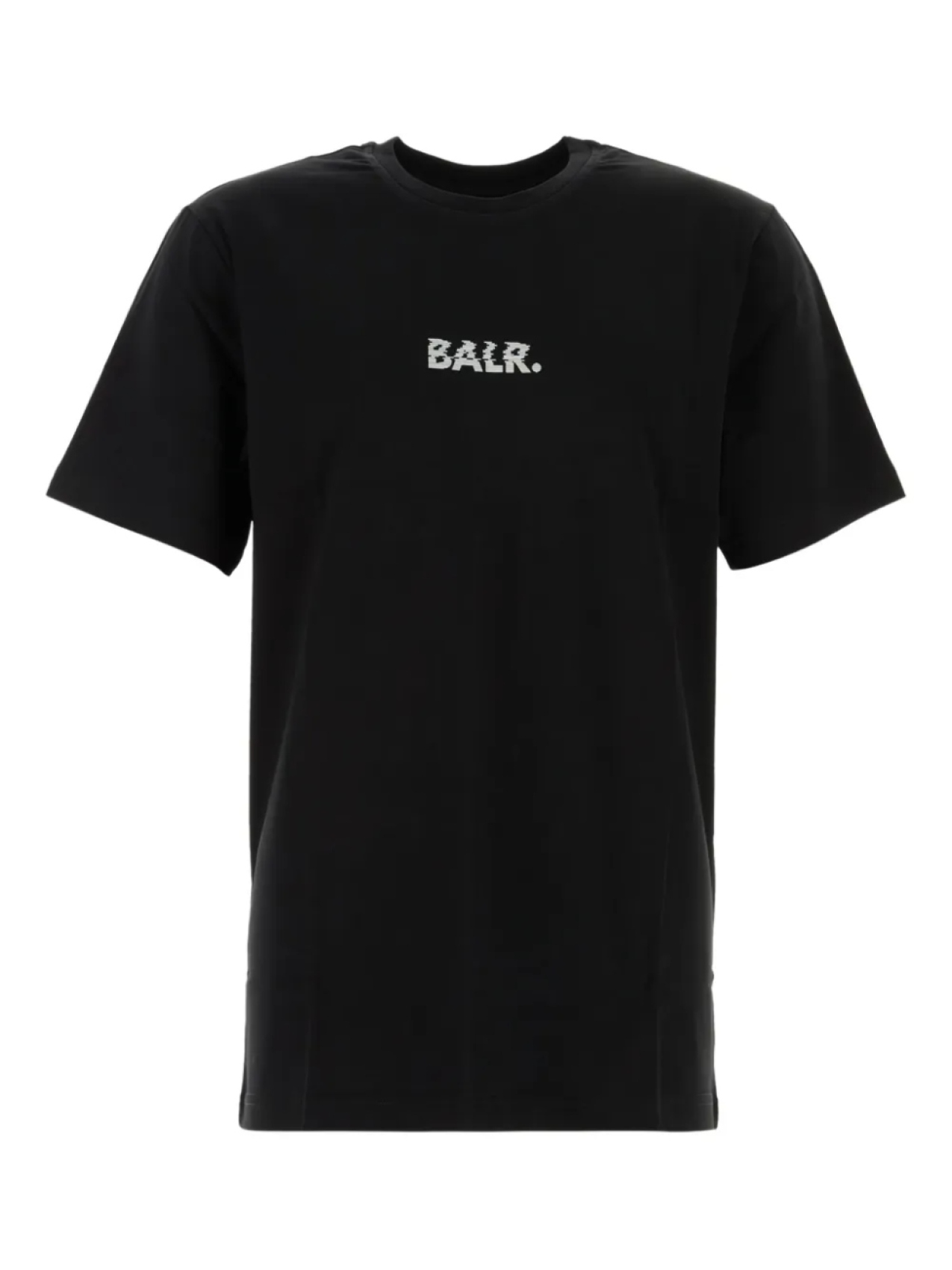 

Футболка с принтом логотипа BALR.glitch, черный
