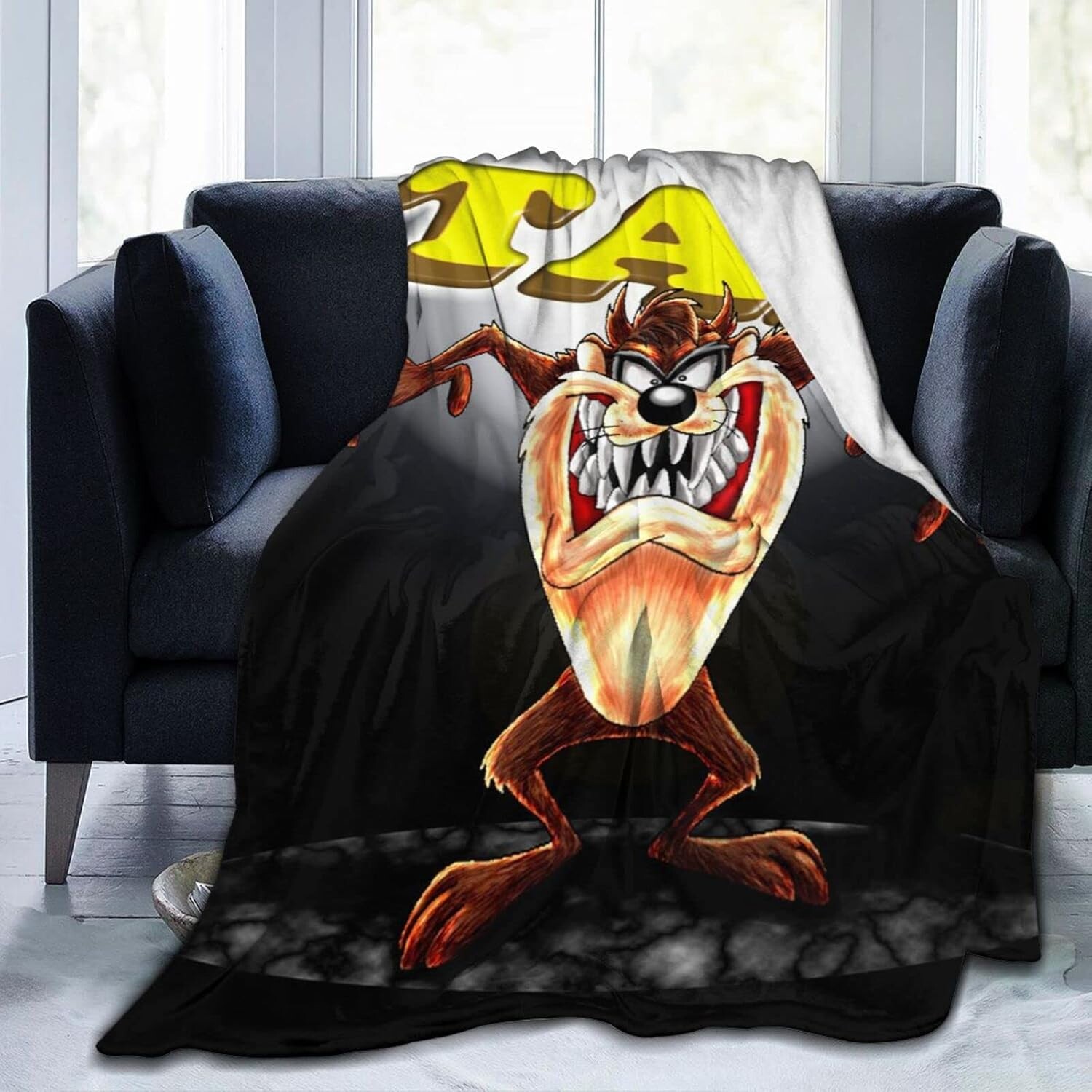 

Одеяло Taz Tazmanian Devil 50 x 40 дюймов, черный