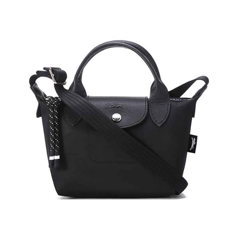 

LONGCHAMP Сумка через плечо Le Pliage Energy из нейлонового холста, мини-сумка, женская, черная