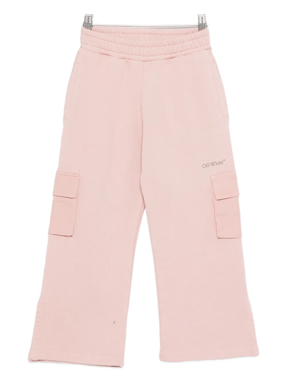 

Спортивные штаны с накладными карманами OFF-WHITE KIDS, розовый