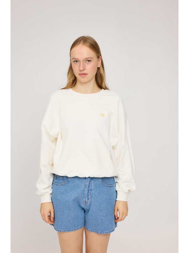 

Толстовка Back Print MAZINE, цвет creme/bunt