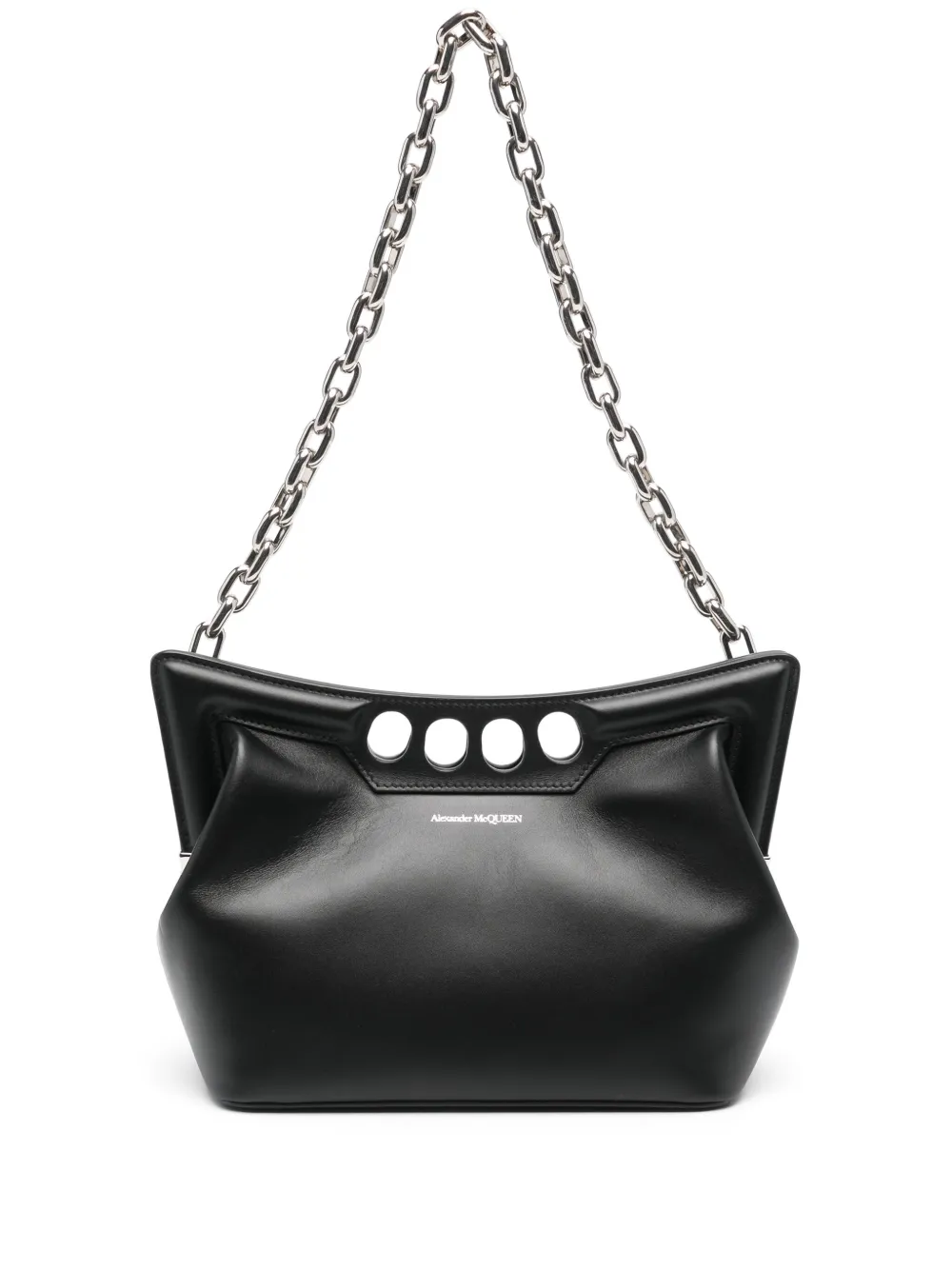 

Мини-сумка The Peak Alexander McQueen, черный