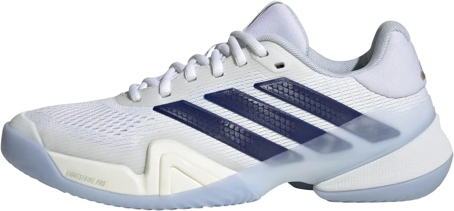 Кроссовки для тенниса Adidas Barricade 14, белый/темно-синий