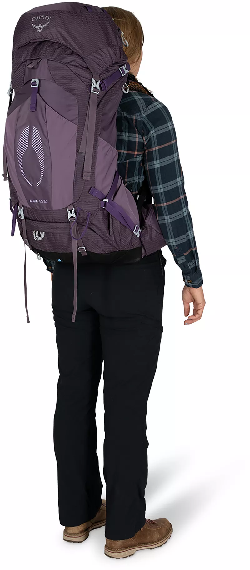 

Женский рюкзак Osprey Aura AG 50, цвет Enchantment Purple