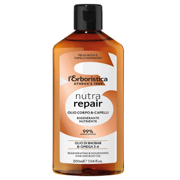 

Масло для тела и волос, 200 мл L'Erboristica Nutra repair