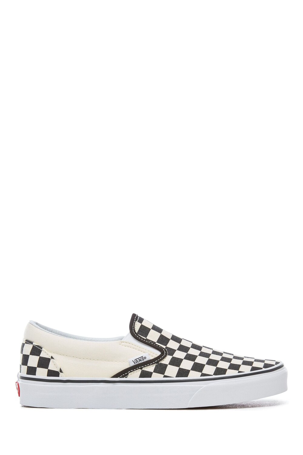 

Классические мужские слипоны с клетчатым узором Vans, черный