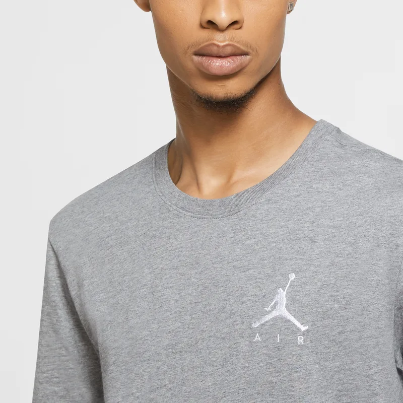 Футболка с вышивкой Jumpman Jordan, Carbon Gray — фото 4