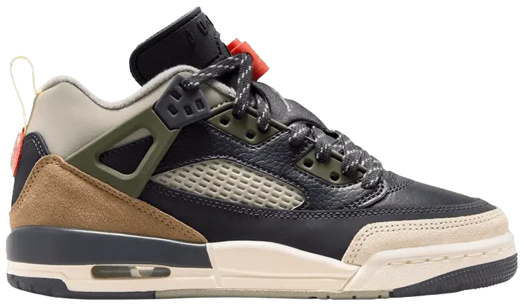 

Кроссовки Air Jordan Spizike Low GS, черный