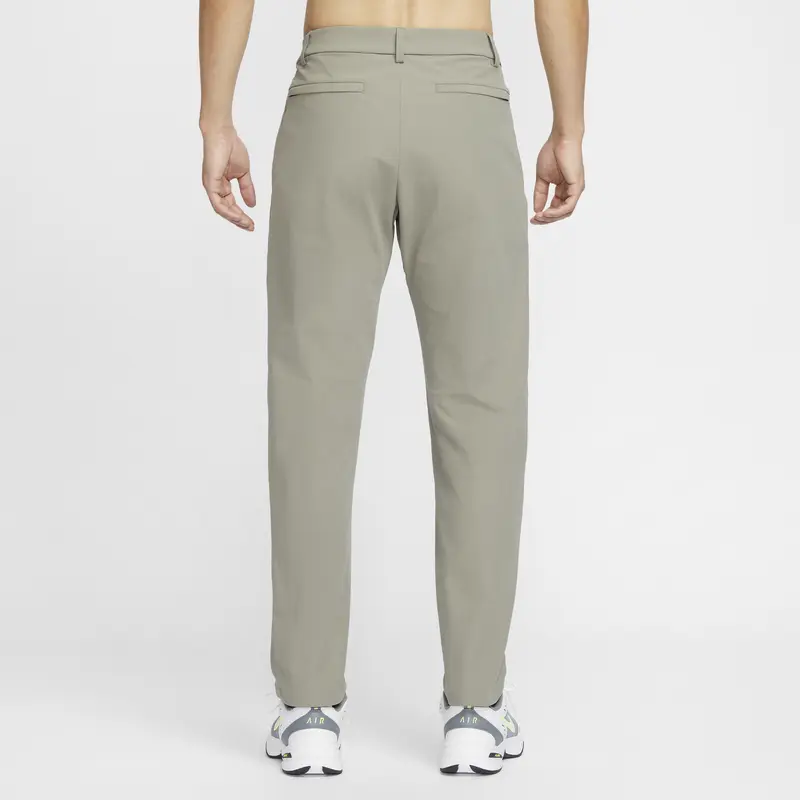 Nike Dri Fit Knitted Sweatpants Men's Light Green Gray/Black/Steel Green — фото 3