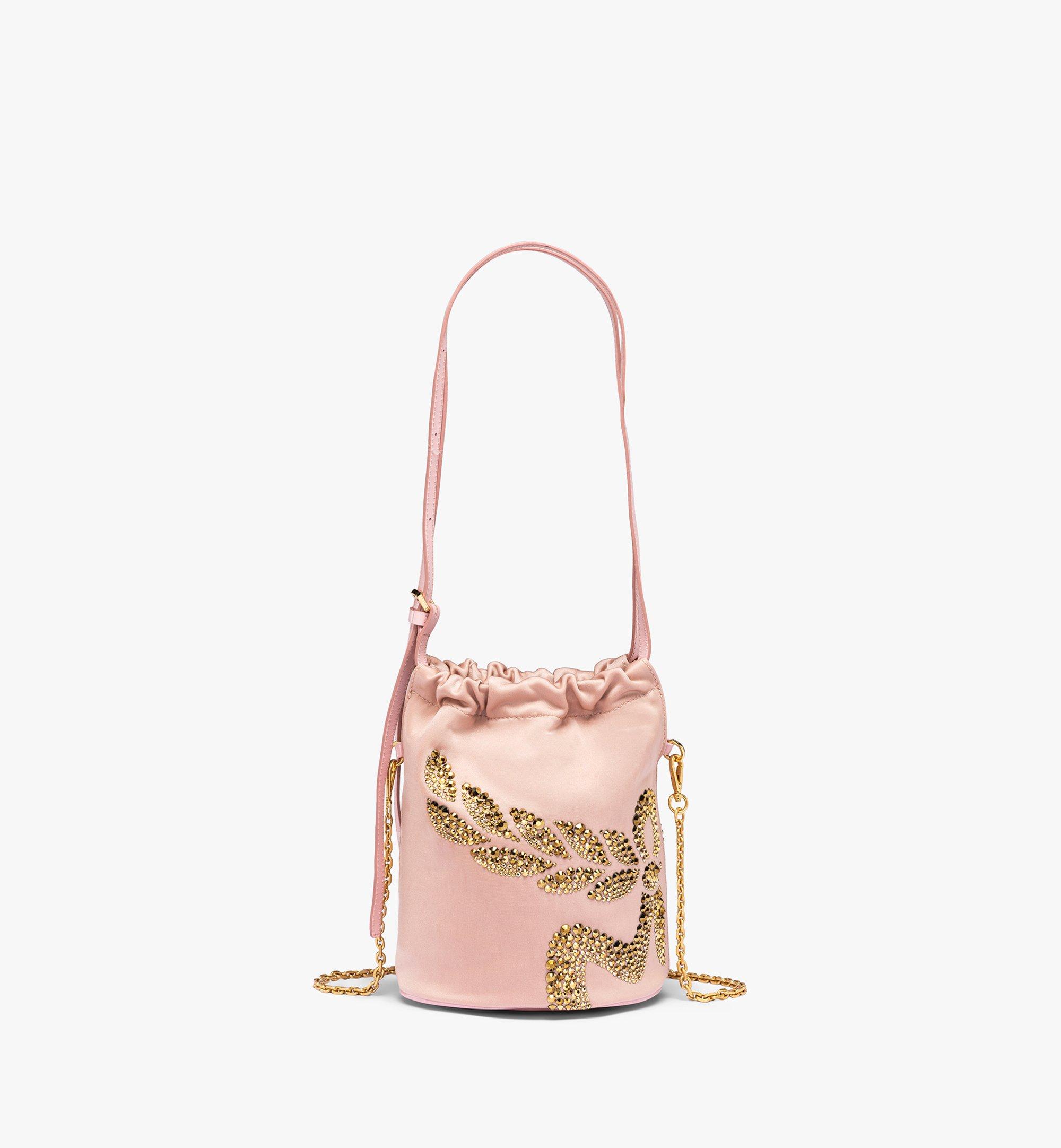

Сумка-мешок Himmel Laurel Drawstring из переработанного нейлона MCM, розовый