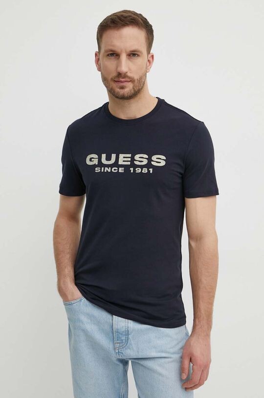 

Футболки Guess, темно-синий