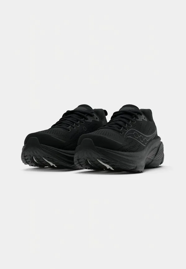 Кроссовки для бега по шоссе hurricane 25 Saucony, Triple Black — фото 3
