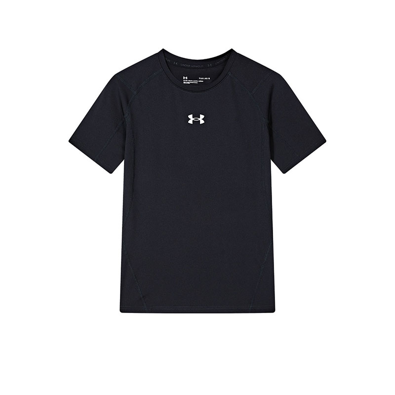 Футболка для начальной школы Under Armour, черная — фото 2