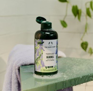 The Body Shop, Кремовый гель для душа, колокольчик, 250 мл — фото 2