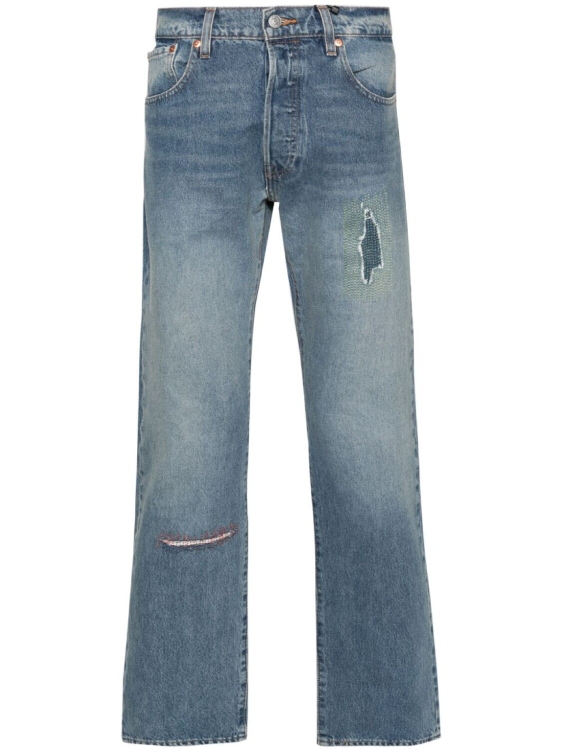 

Levi's прямые джинсы 501® Skateboarding, синий