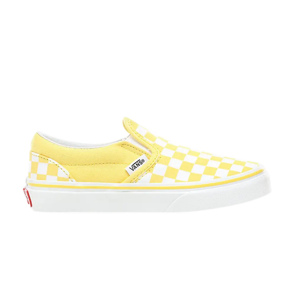 

Классические детские слипоны Vans, желтый