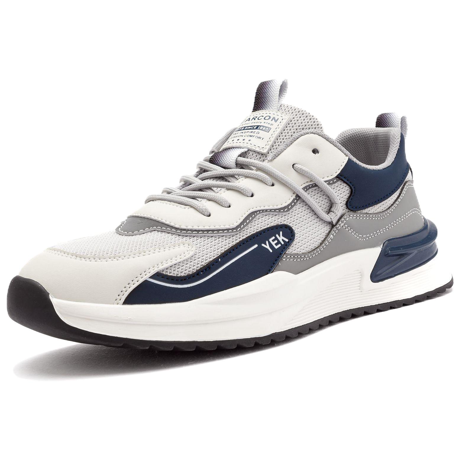 

YEARCON Низкие повседневные туфли мужские серо-голубые, цвет Gray Blue