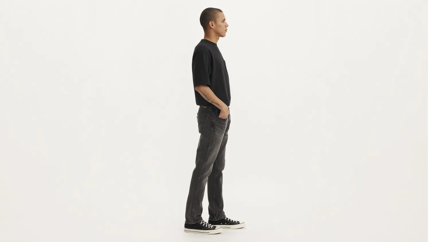 Мужские джинсы 511 Slim Levi's, Black — фото 2