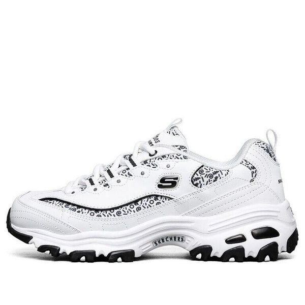Кроссовки d'lites 1.0 low top sneakers white/black Skechers, белый