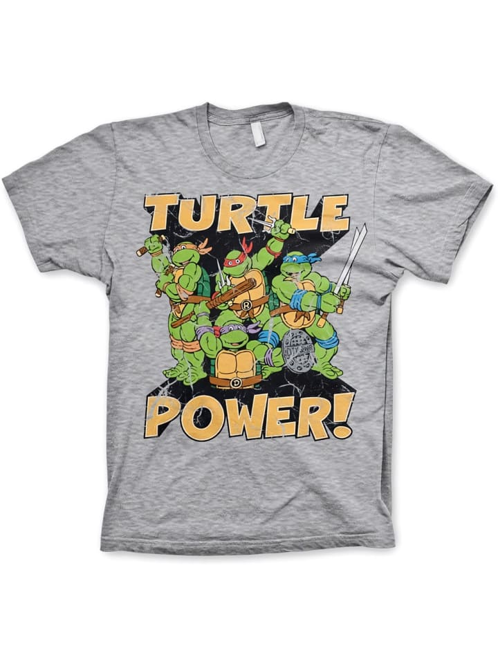 

Футболка серого цвета Teenage Mutant Ninja Turtles, Серый, Футболка серого цвета Teenage Mutant Ninja Turtles