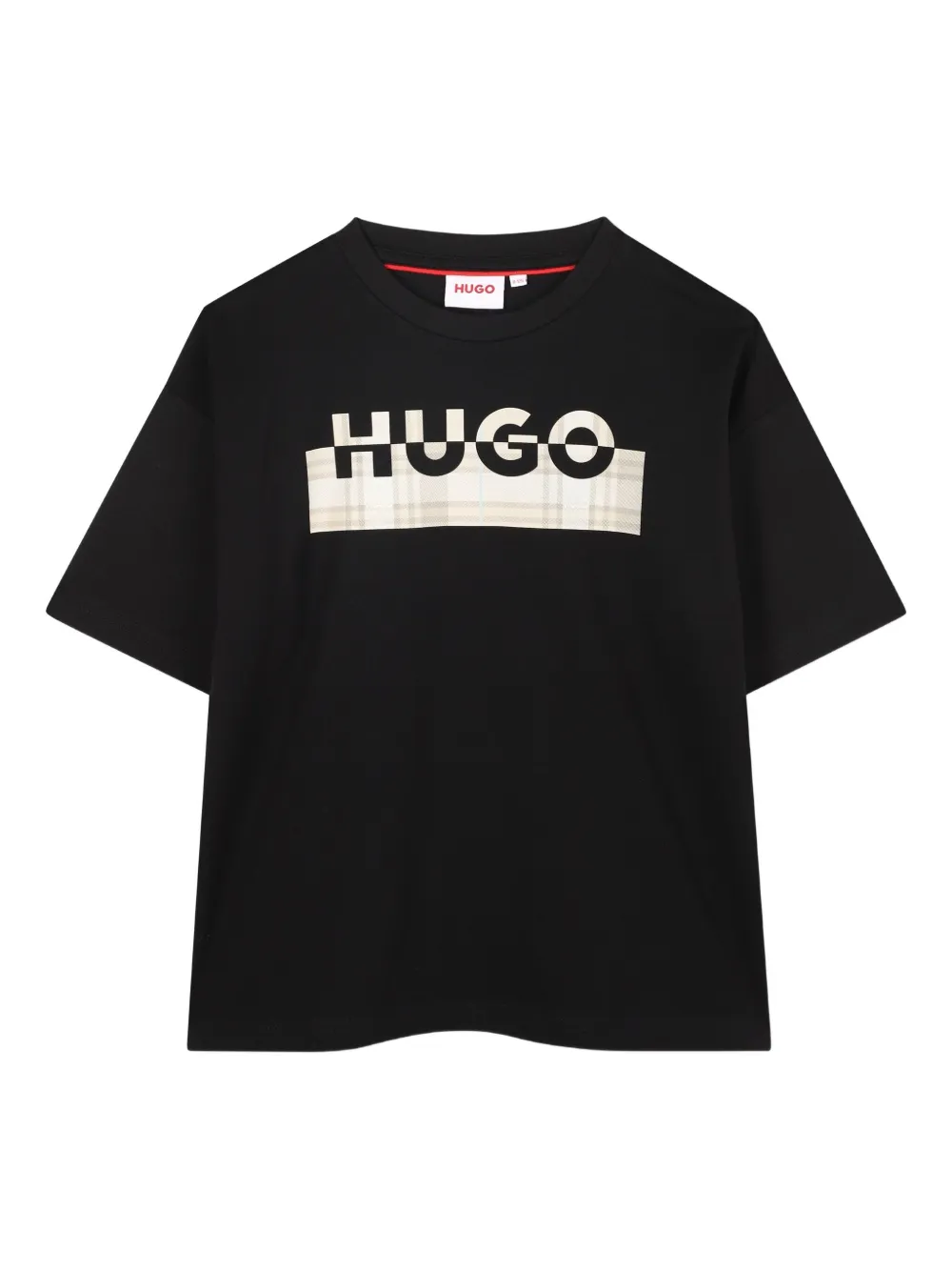 

Футболка с логотипом HUGO KIDS, черный