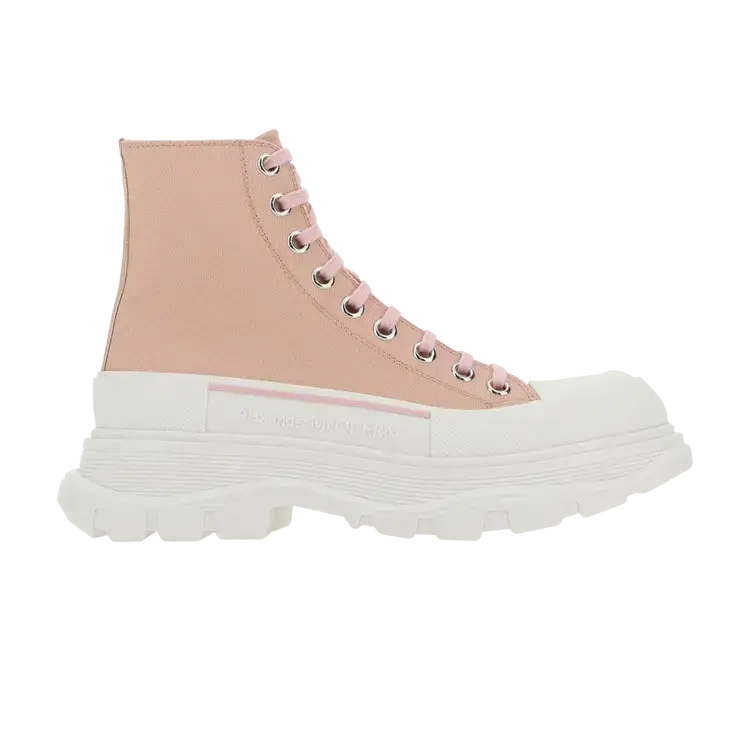 Ботинки Alexander McQueen Wmns Tread Slick Boot, розовый