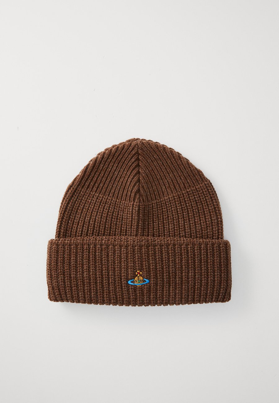 

Шапка Vivienne Westwood SPORTY BEANIE UNISEX, Brown /Brown