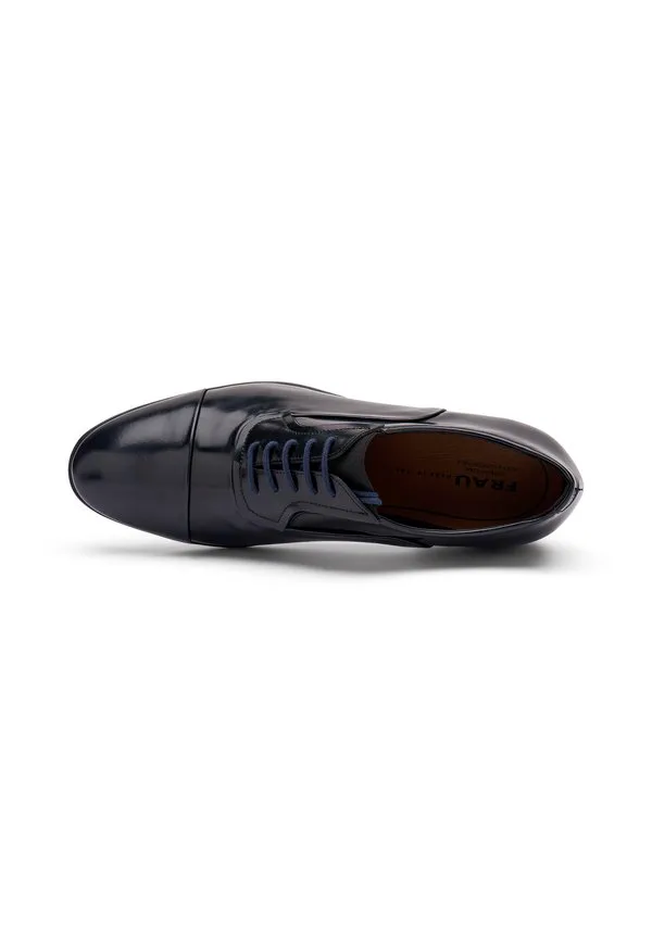 Элегантные, строгие оксфорды, элегантные туфли на шнуровке Frau Shoes, Royal Blue — фото 3