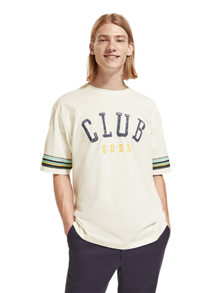 

Футболка Scotch & Soda, кремовый
