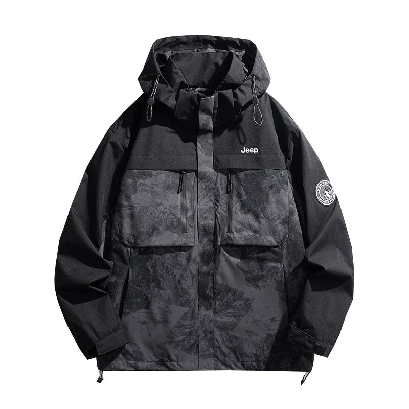 

Куртка унисекс Jeep, цвет Advanced Camouflage Black
