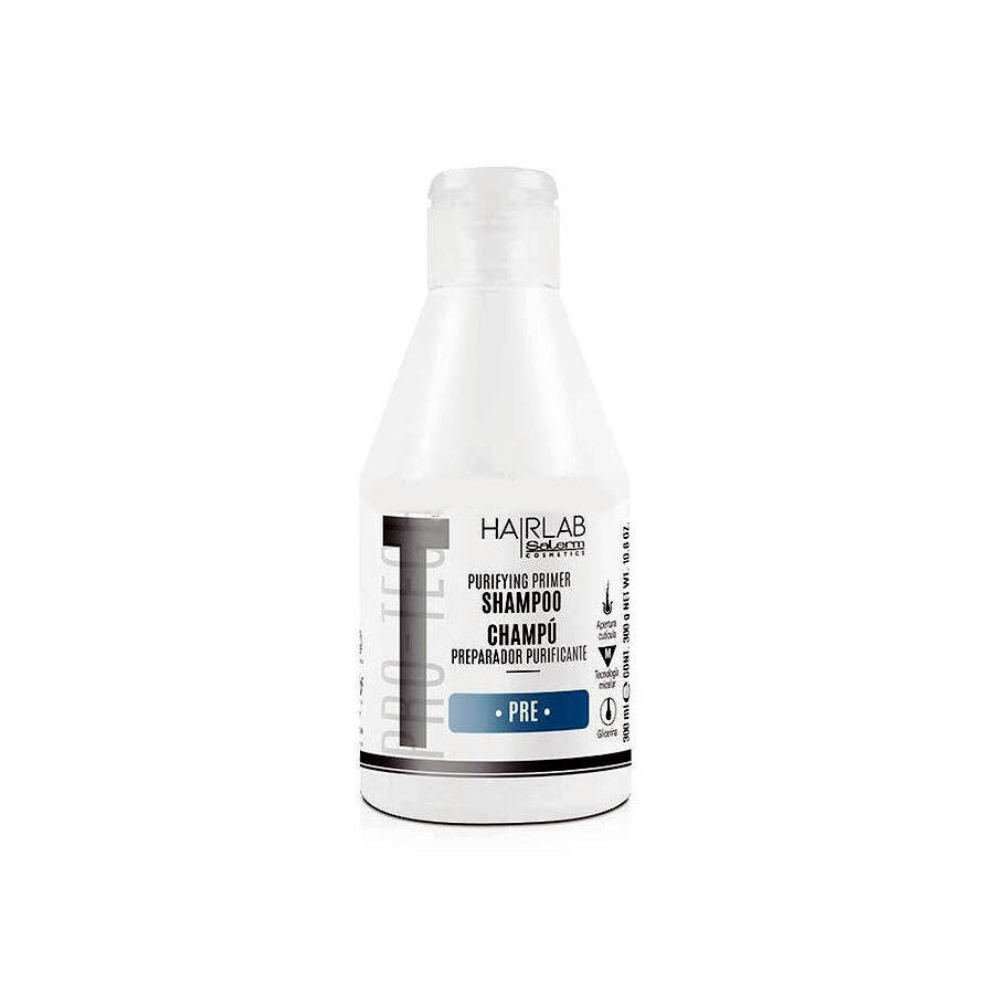 

Salerm HairLab Pre Shampoo, мицеллярный очищающий и открывающий шампунь, 300 мл