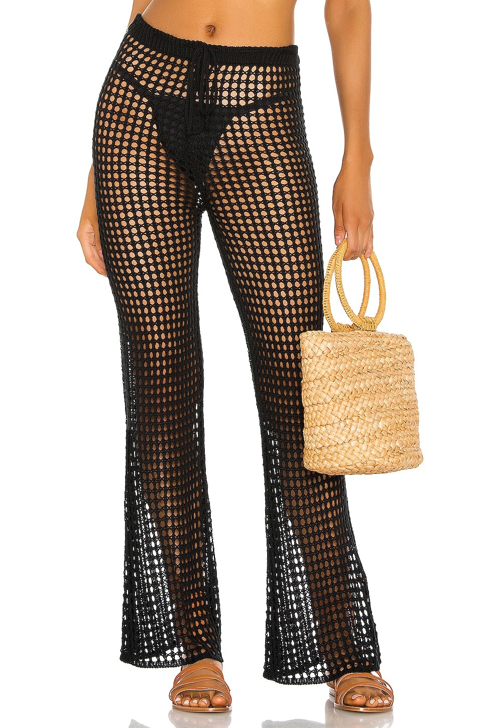 

Брюки superdown Elektra Crochet, черный