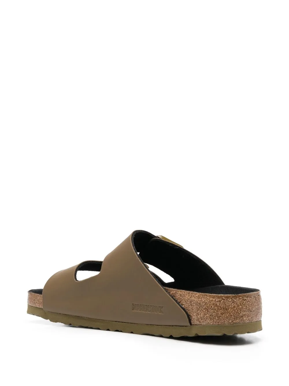 Сандалии с открытым носком и пряжками BIRKENSTOCK, зеленый — фото 3