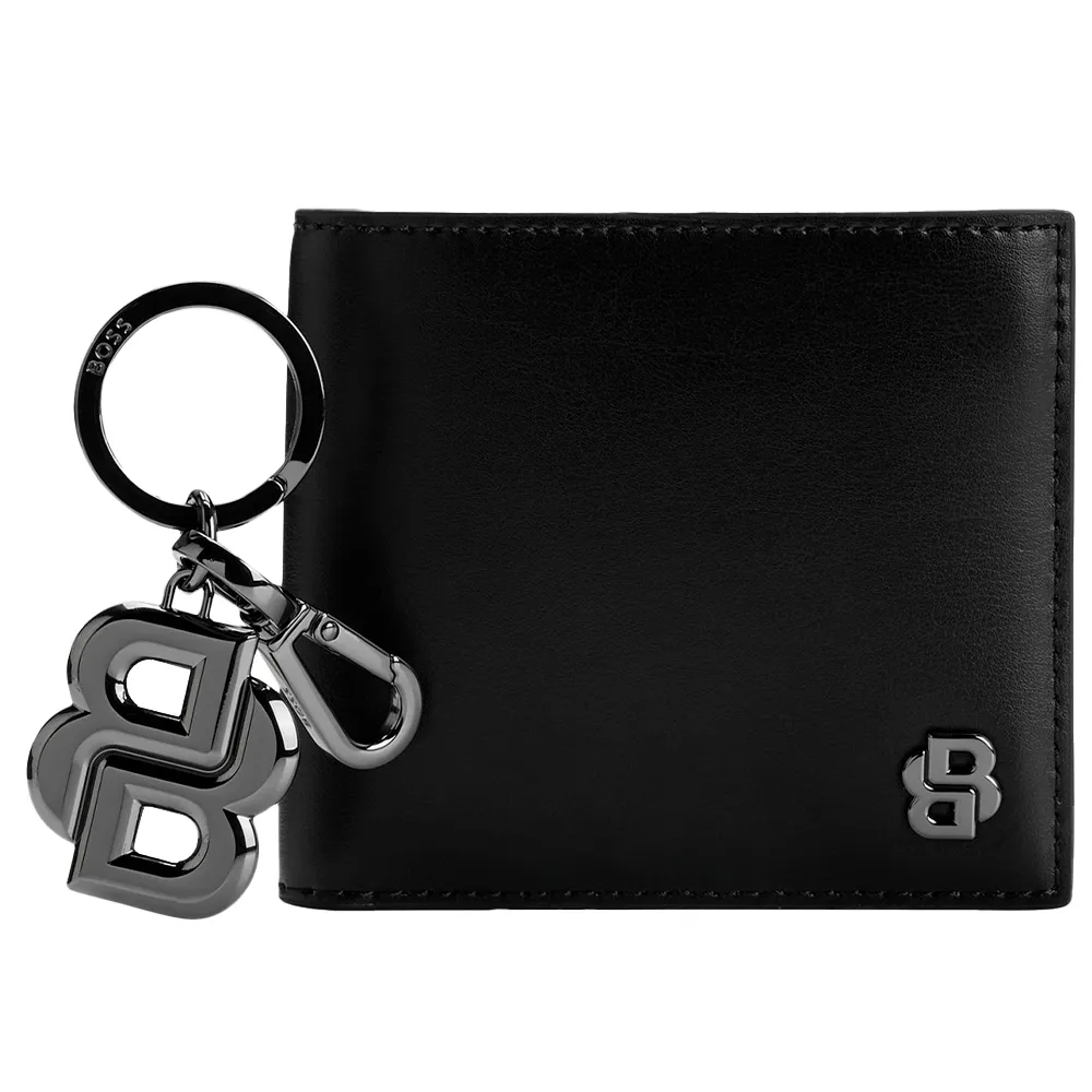 

Кошелек BOSS Set 10241856 01, черный