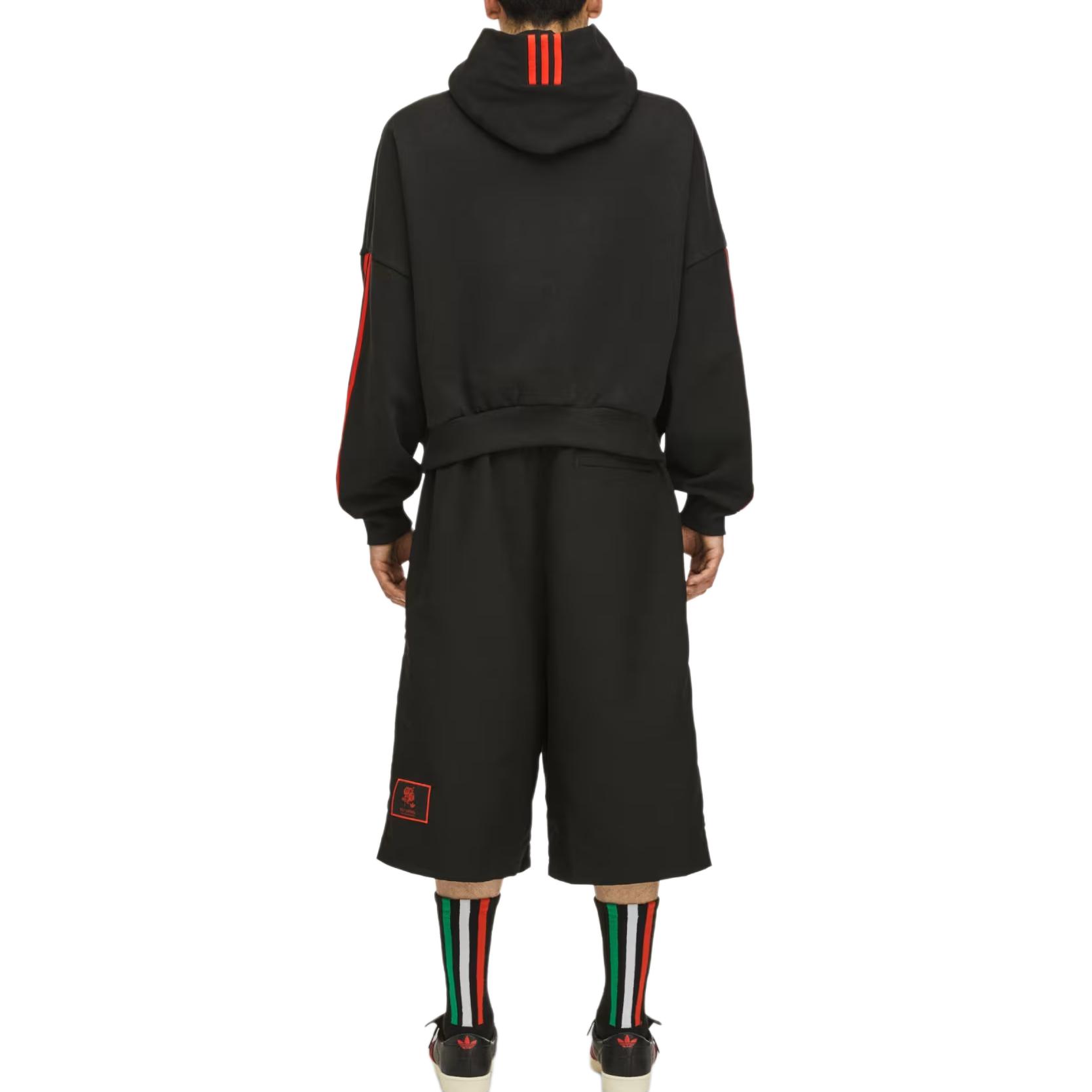 Худи Adidas Originals X Willy Chavarria Heavyweight Cotton, черный — фото 4