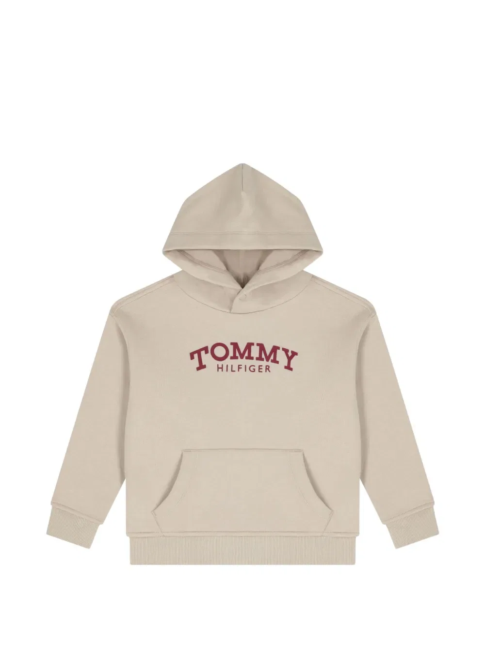 Толстовка с капюшоном и логотипом Tommy Hilfiger Junior, нейтральный — фото 4